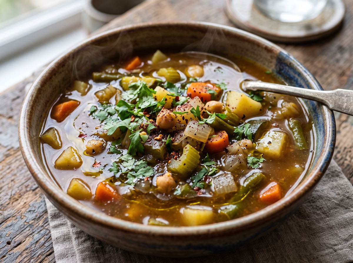 Middle Eastern Vegetable Soup 3