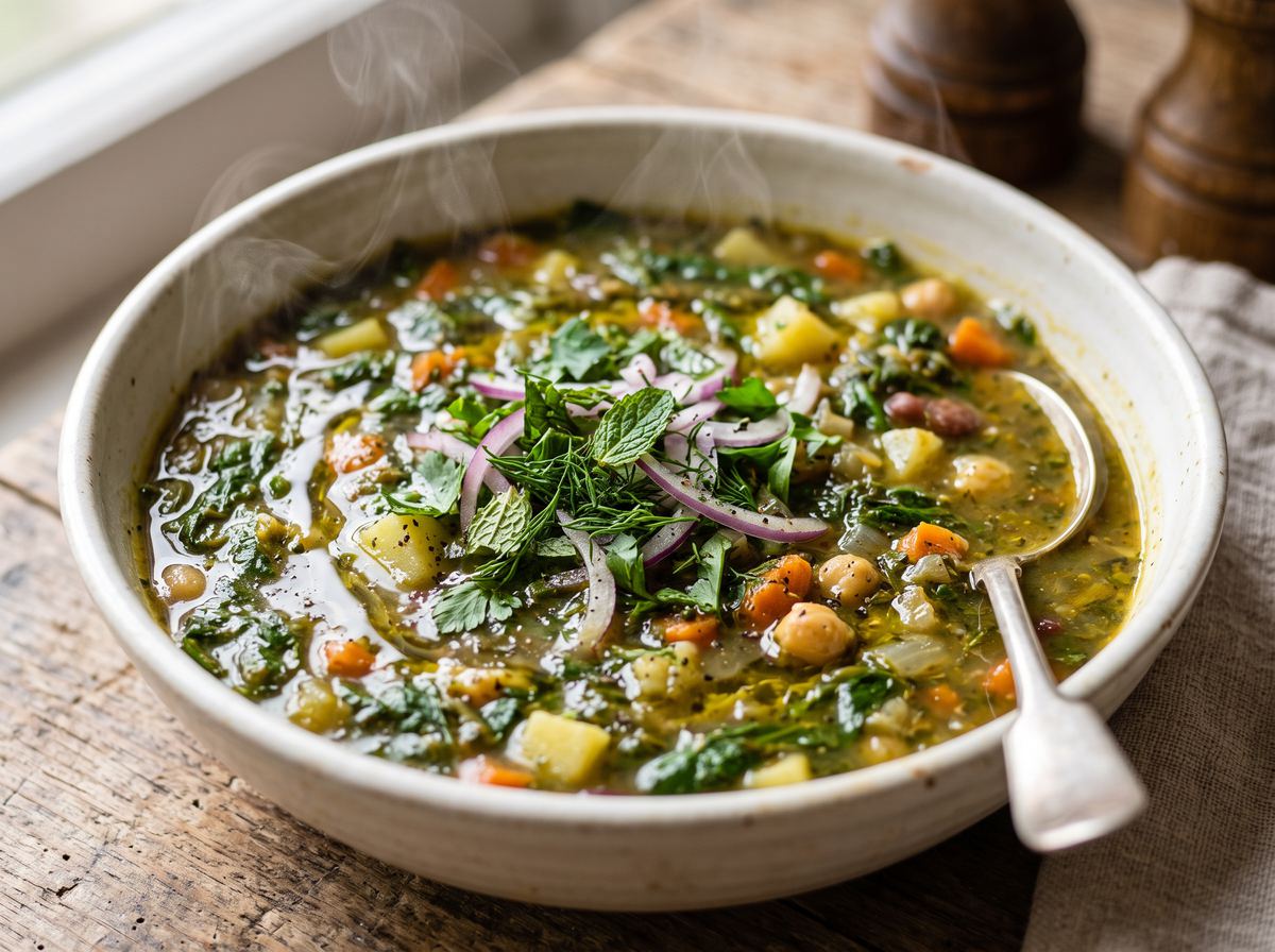 Persian Vegetable Soup 2