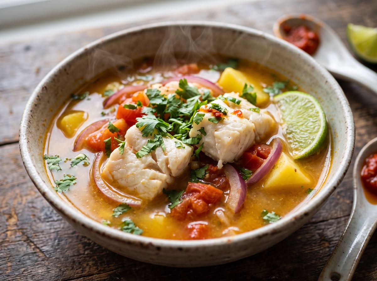 Peruvian Fish Soup