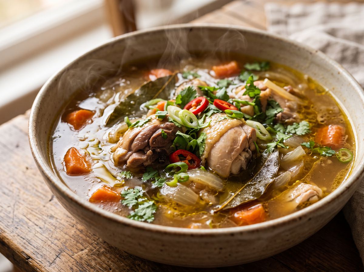 Thai Chicken Broth 3