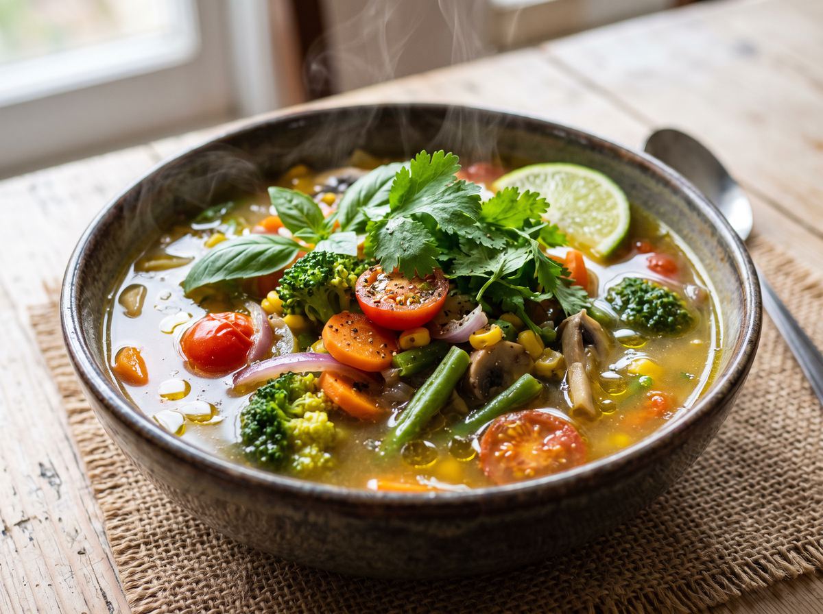 Thai Vegetable Soup 3