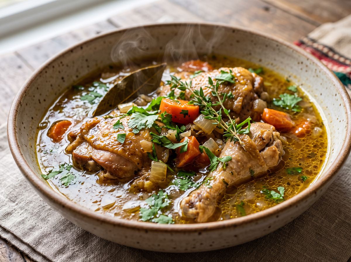 West African Chicken Broth
