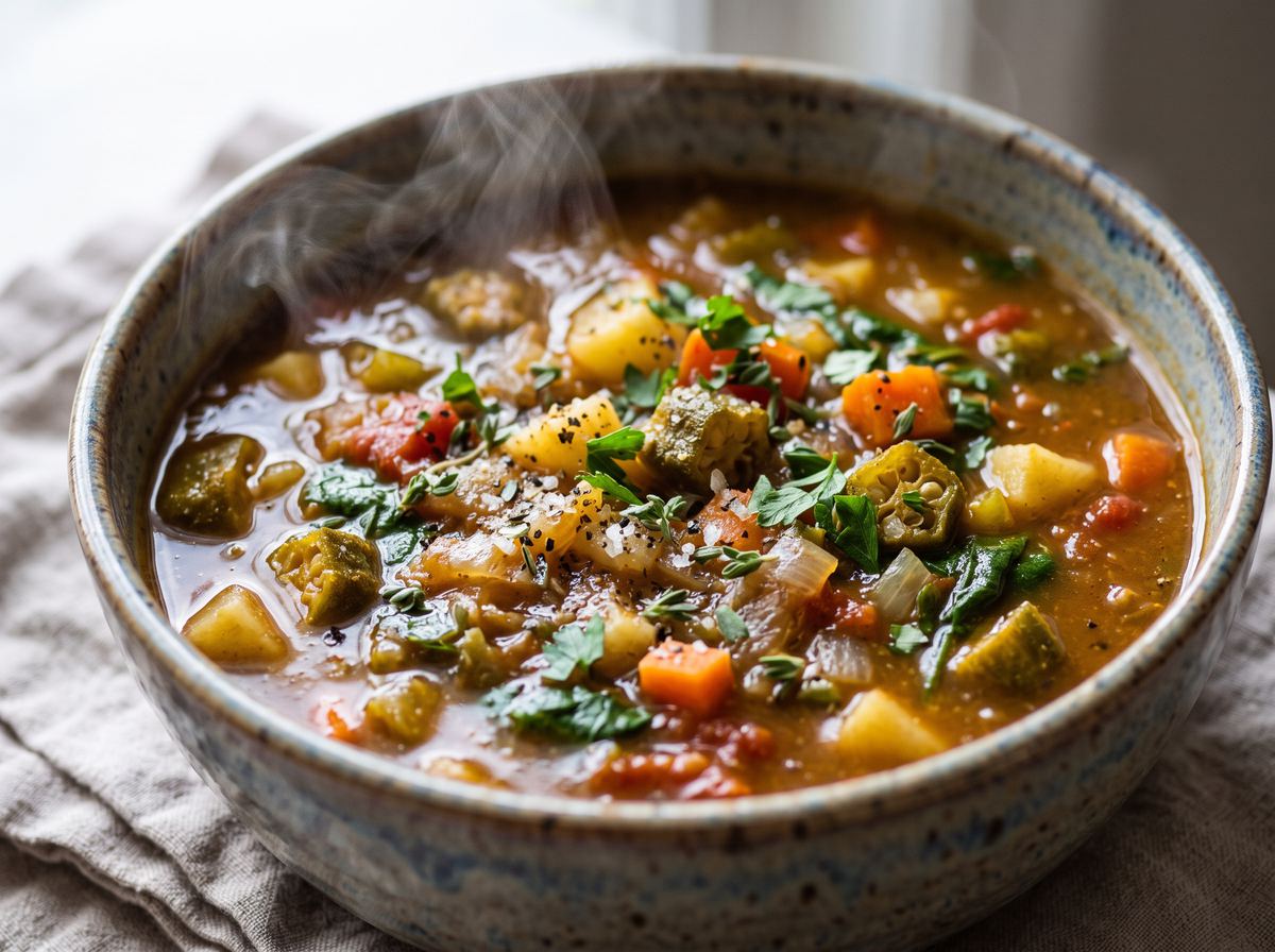 West African Vegetable Soup 2