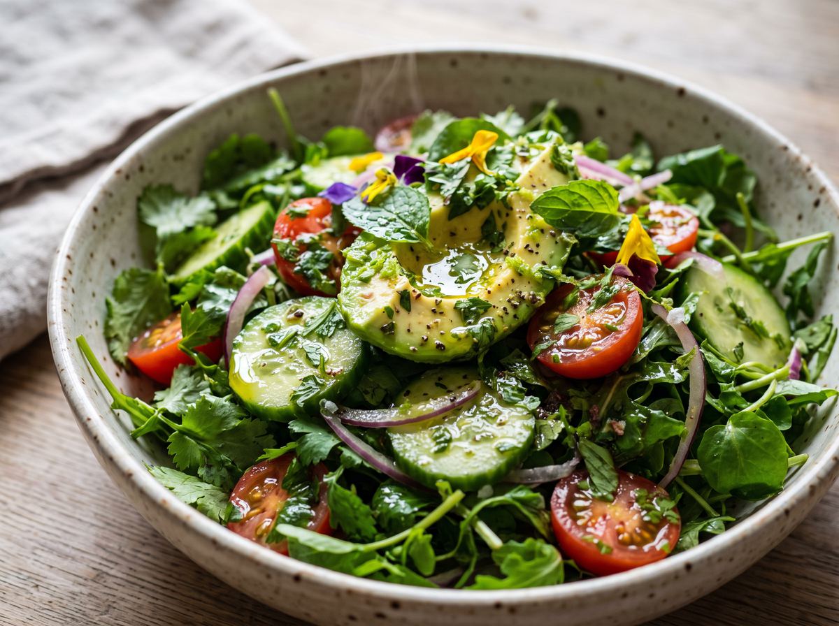 Ensalada de Hierbas Colombianas 2
