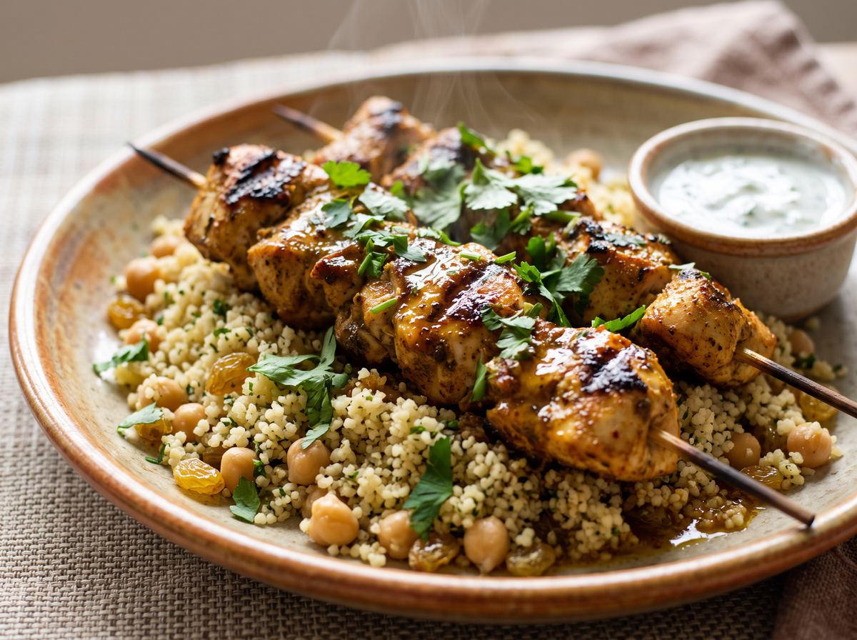 Brochetas de Pollo