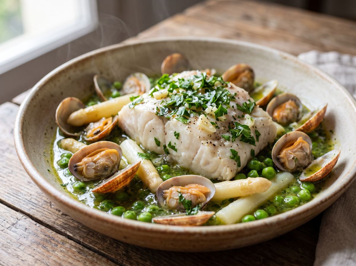 Merluza en Salsa Verde
