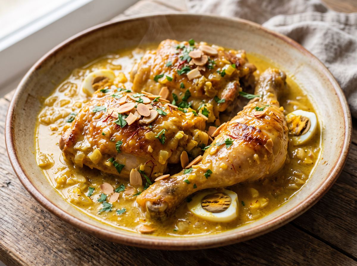 Pollo en Pepitoria