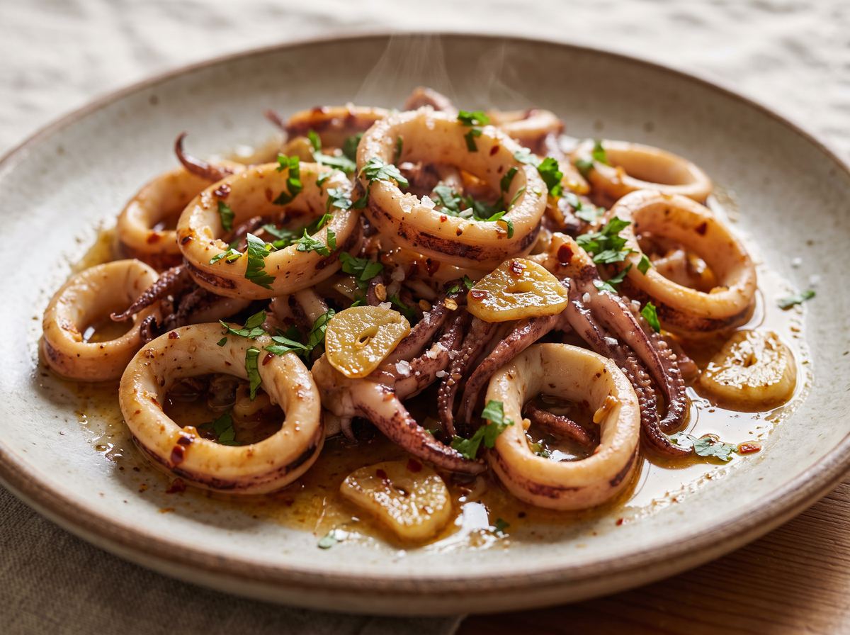 Salteado de Calamares Colombiano 2