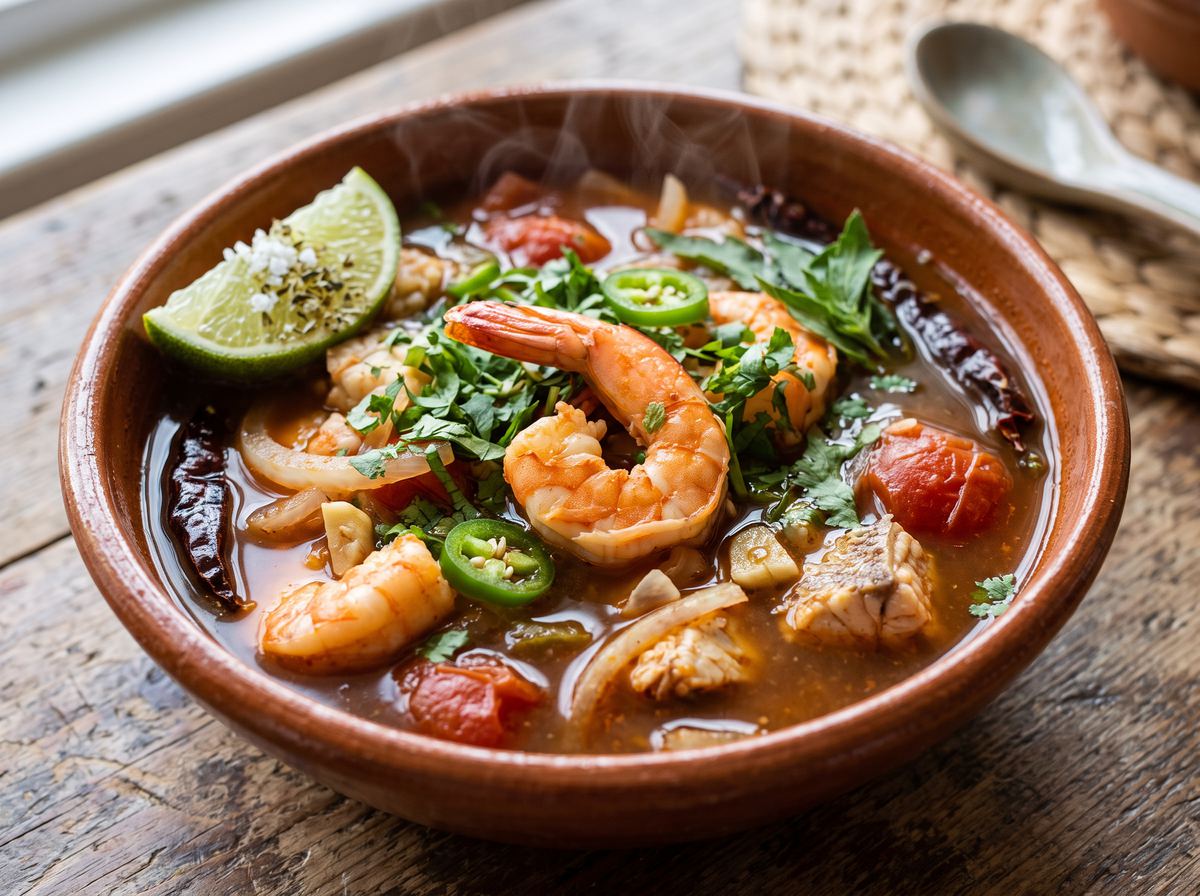 Caldo de Camarón