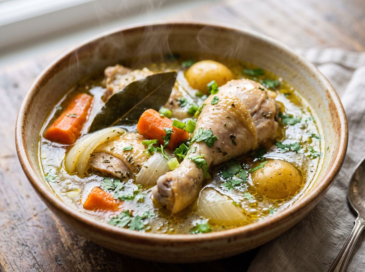 Caldo de Pollo Colombiano 3