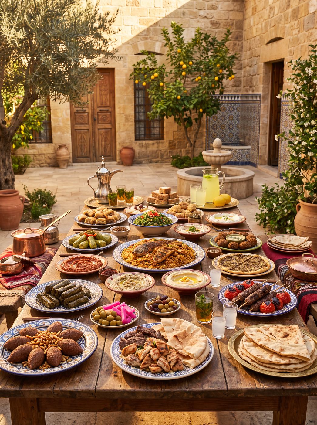 Cover of Authentic Lebanese Cuisine