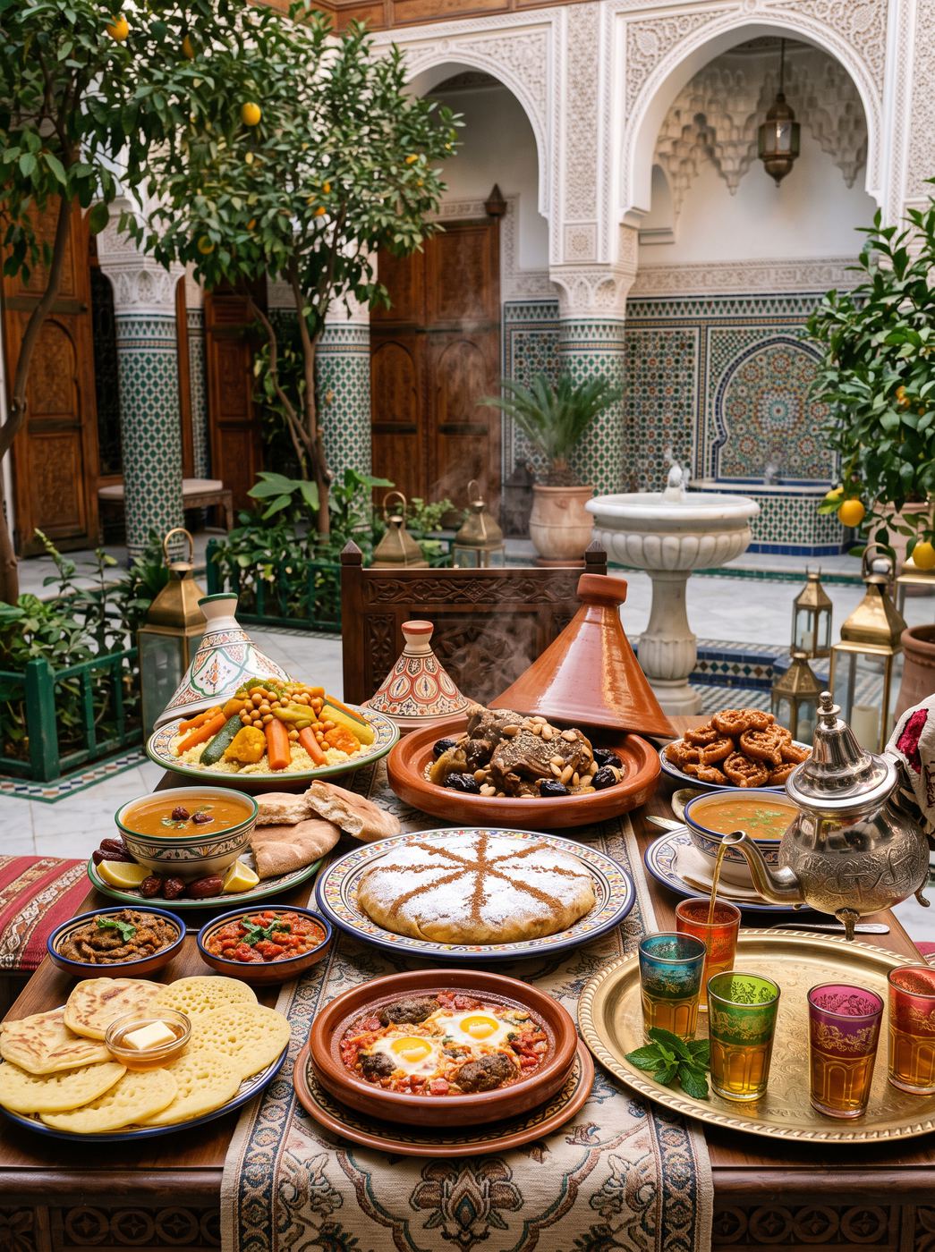 Cover of Authentic Moroccan Cuisine
