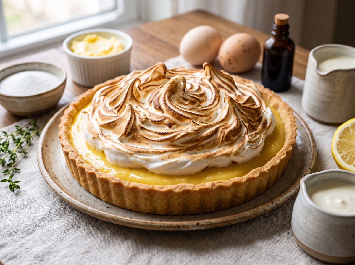 Tarte au Citron Meringuée