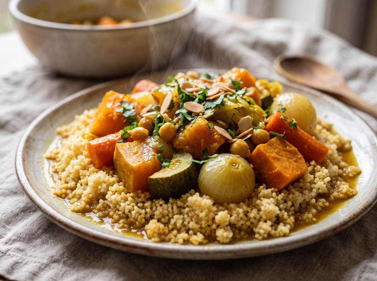 Couscous aux sept légumes