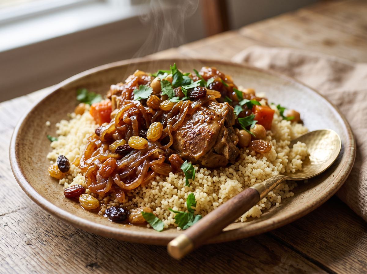 Couscous avec Tfaya