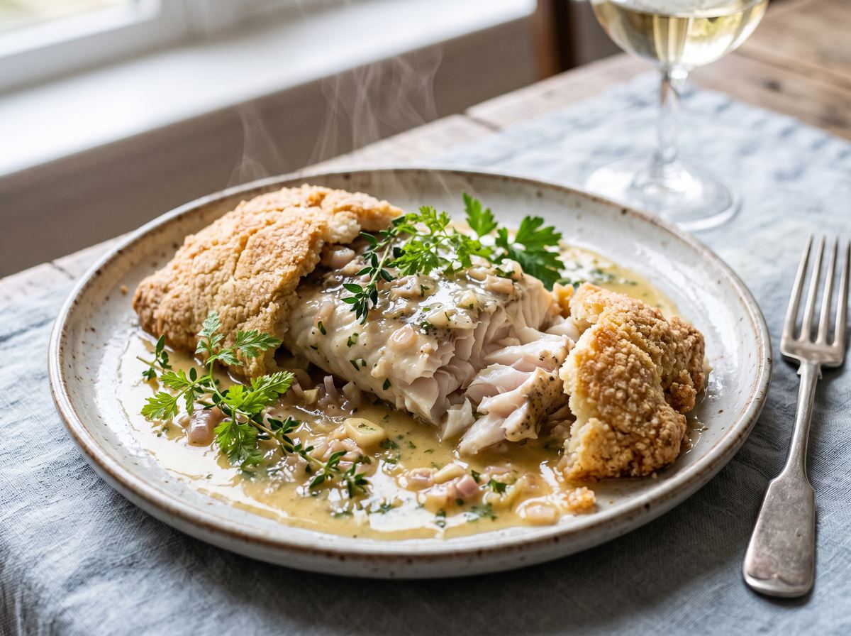 Filet de Bar en Croûte de Sel