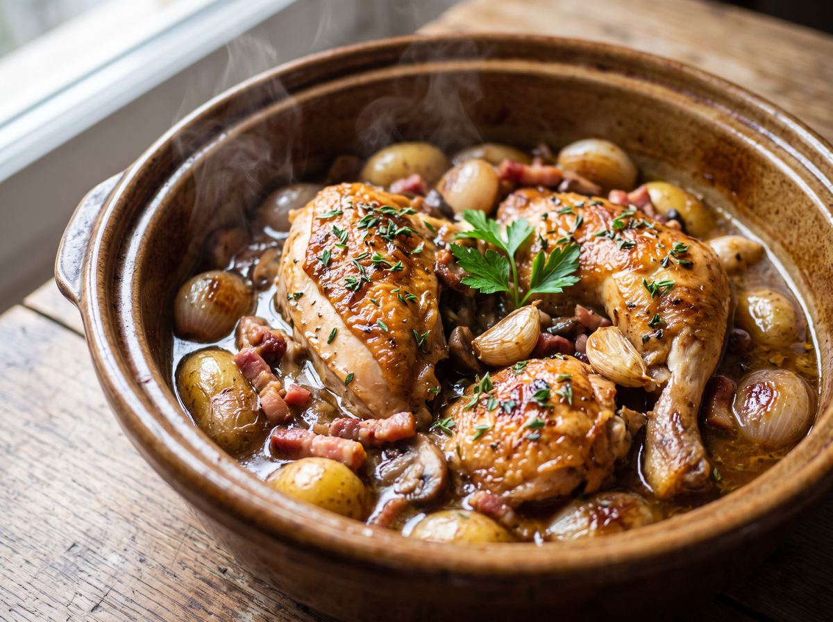 Poulet en Cocotte Grand-Mère