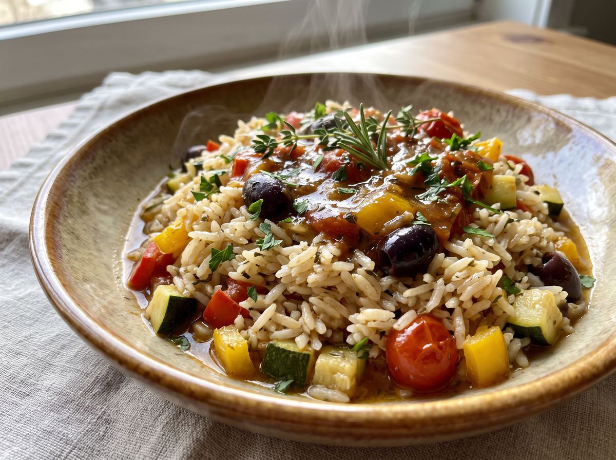 Riz Pilaf à la Provençale