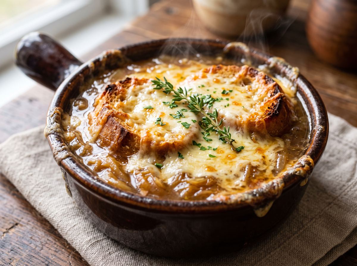 Soupe à l'oignon