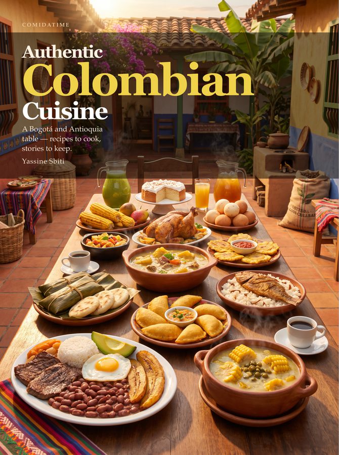 Cover of Authentic Colombian Cuisine