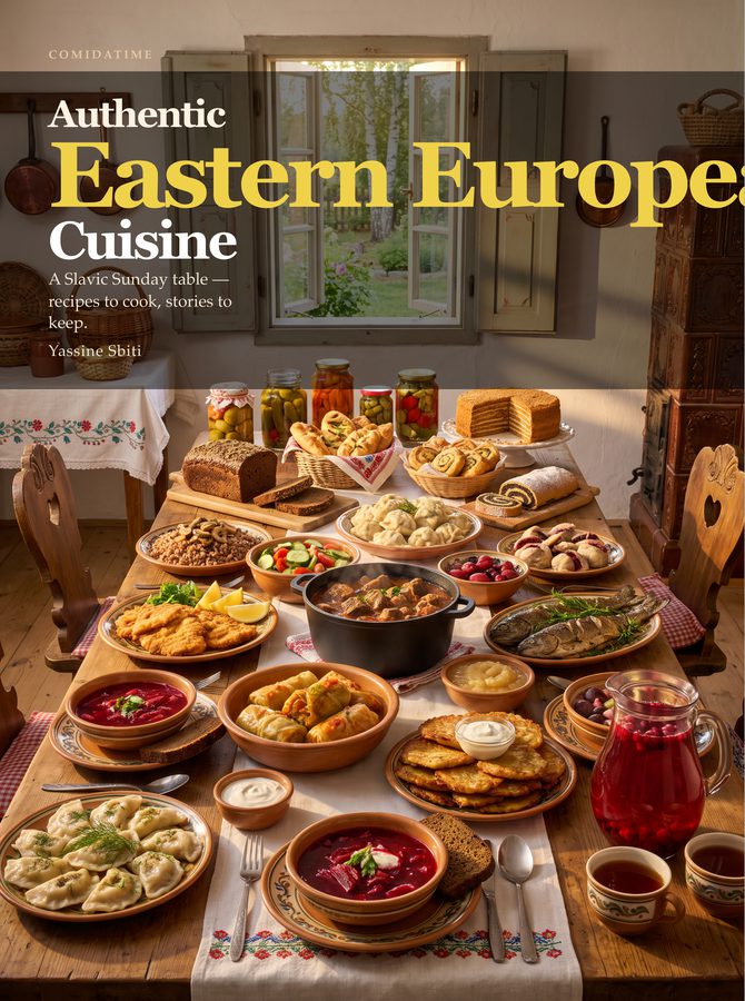 Cover of Authentic Eastern European Cuisine