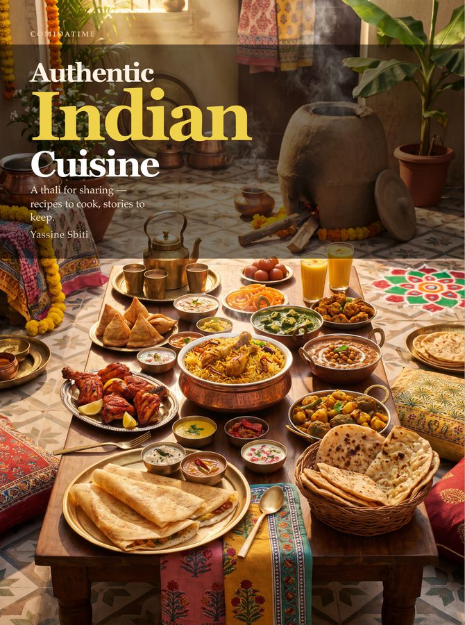 Cover of Authentic Indian Cuisine