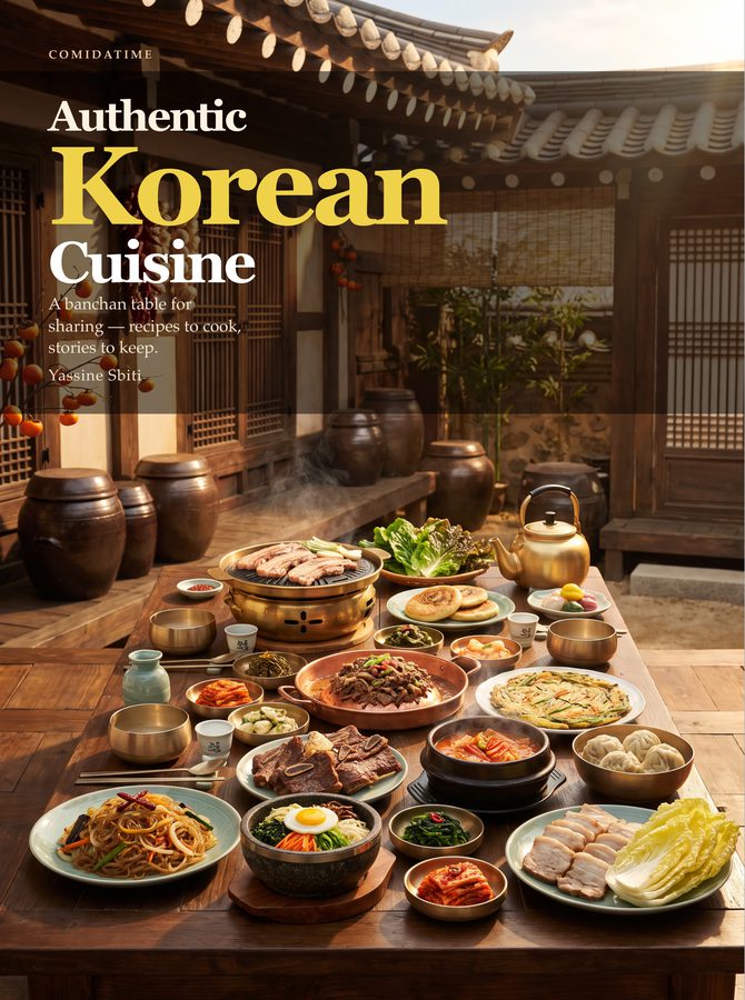Cover of Authentic Korean Cuisine