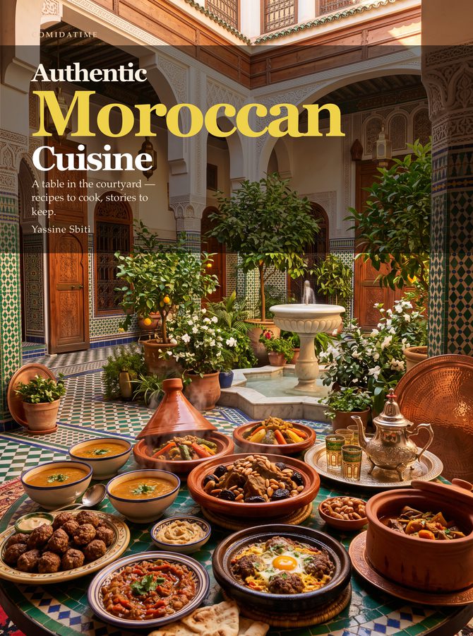 Cover of Authentic Moroccan Cuisine