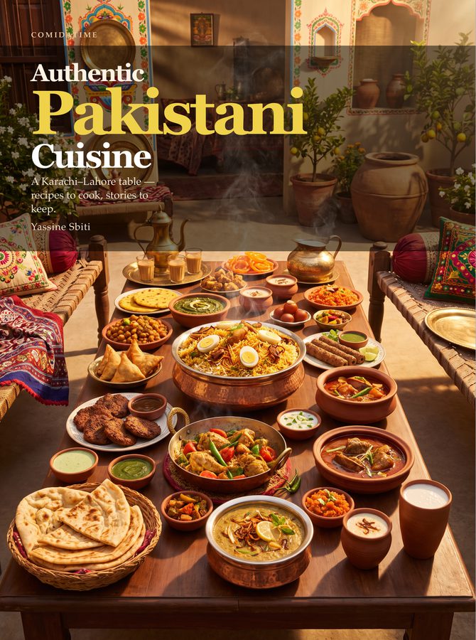 Cover of Authentic Pakistani Cuisine