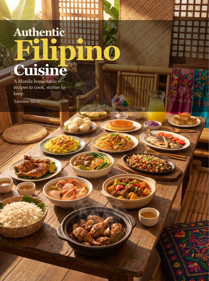 Cover of Authentic Filipino Cuisine