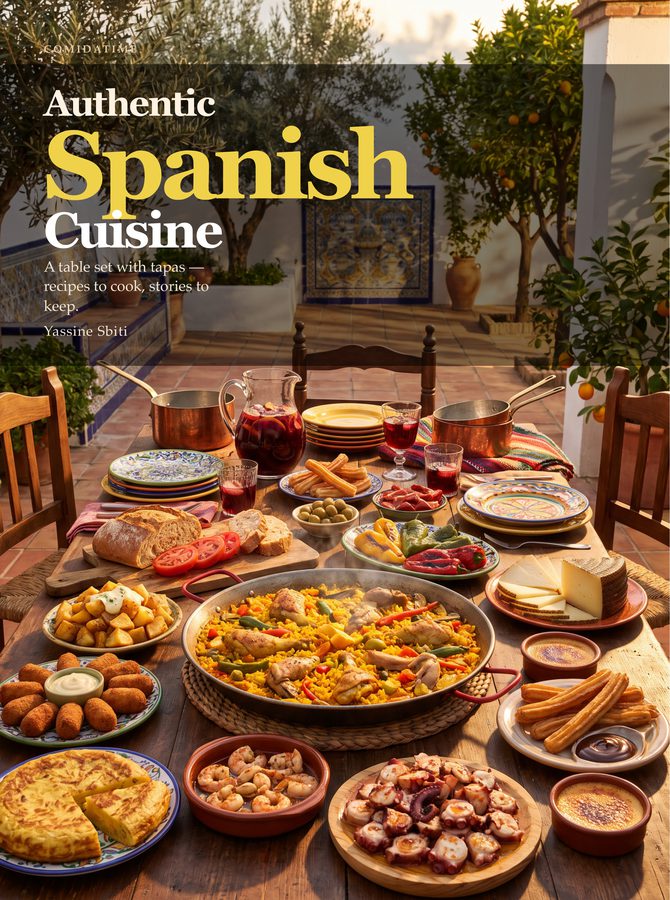 Cover of Authentic Spanish Cuisine