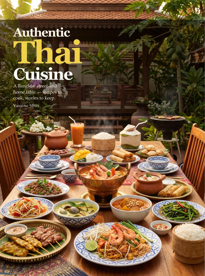 Cover of Authentic Thai Cuisine