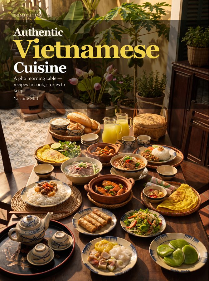 Cover of Authentic Vietnamese Cuisine