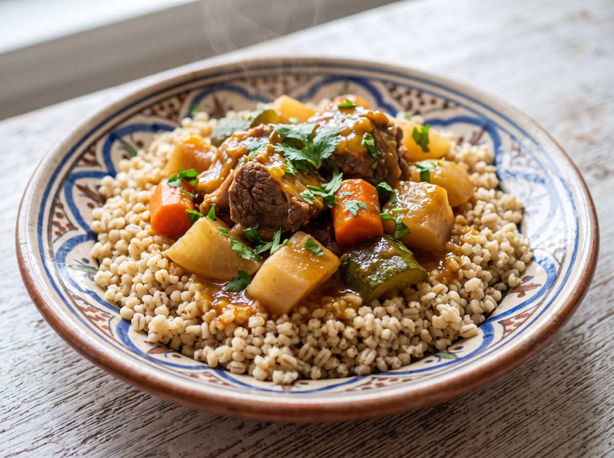 Barley Couscous (Belboula)