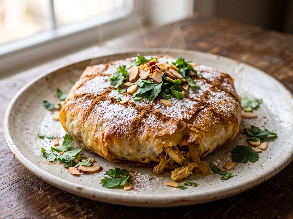 Chicken Pastilla (Bastilla)