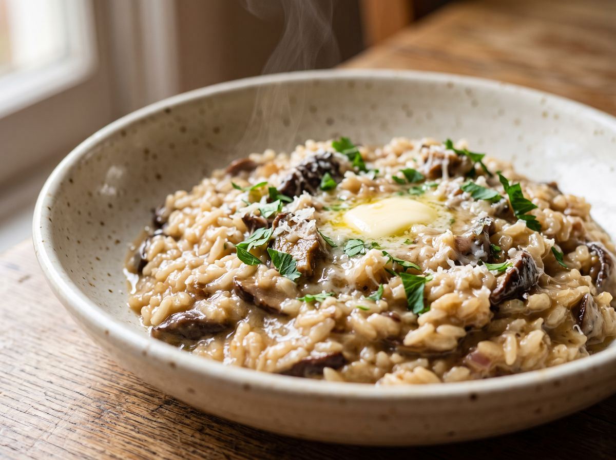 Risotto ai Funghi Porcini