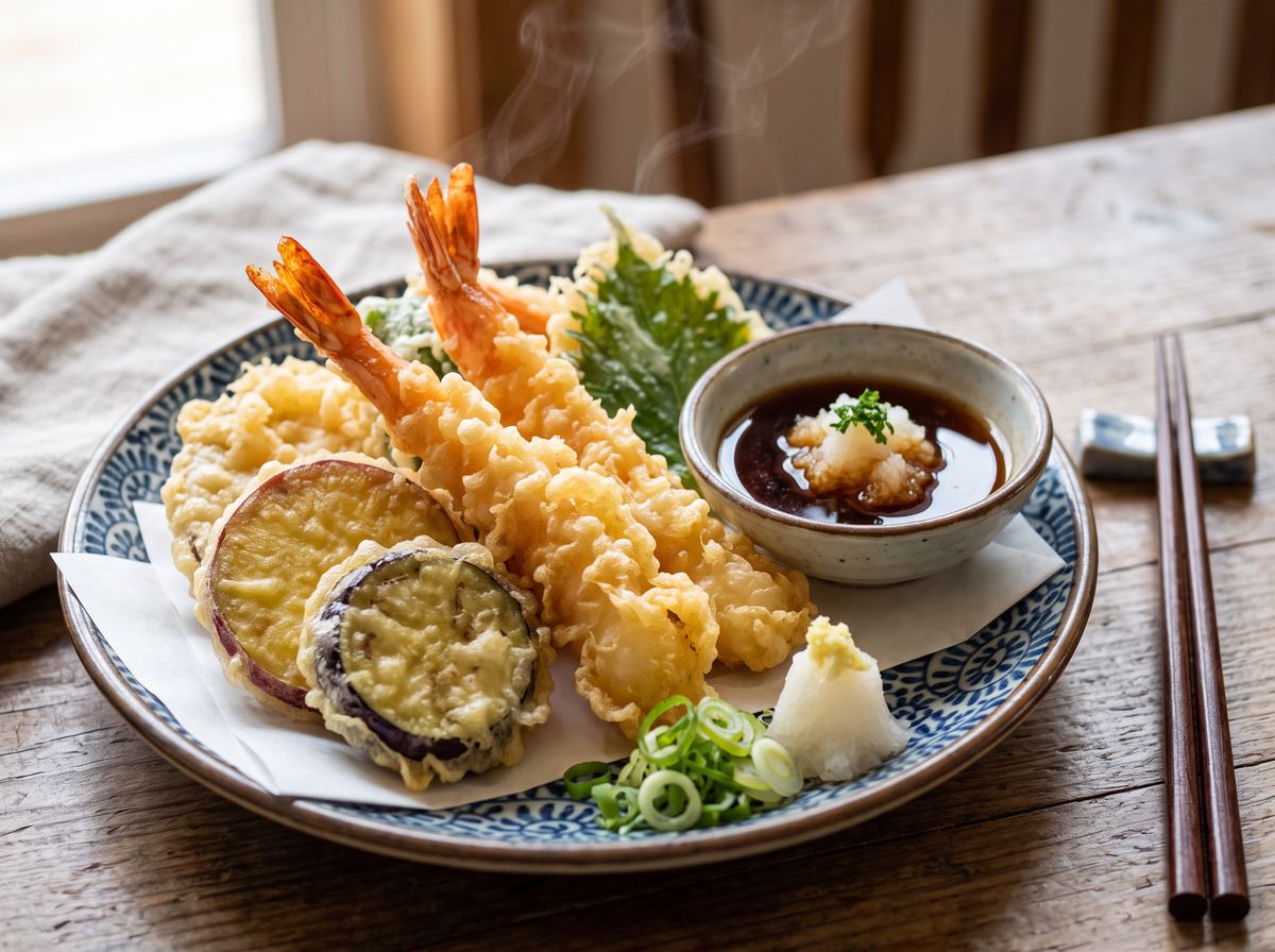 Shrimp and Vegetable Tempura
