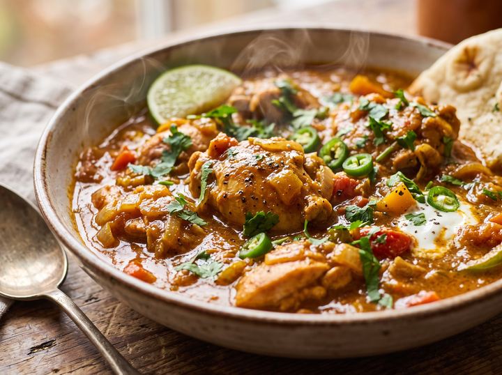 American Chicken Curry Pot