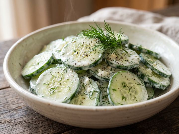 American Cucumber Salad