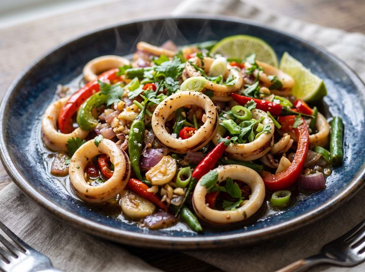 American Squid Stir-Fry 2
