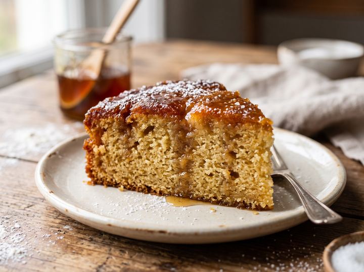 American Sweet Syrup Cake