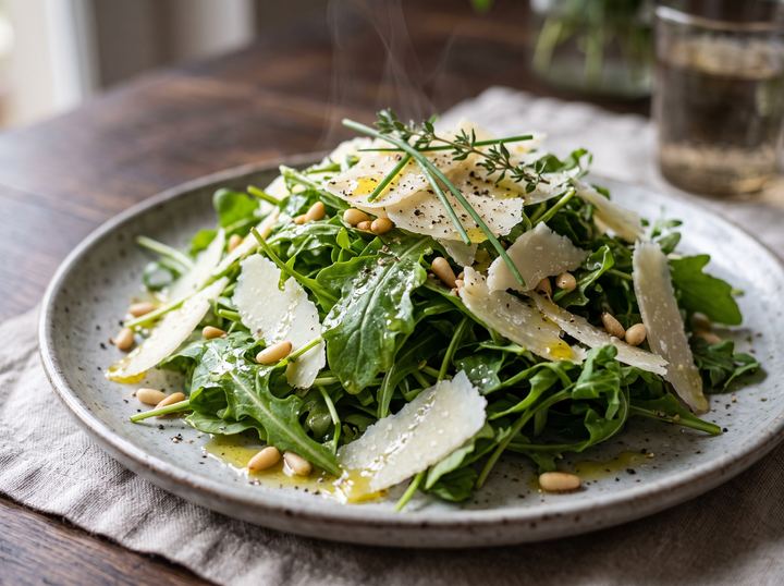 Ensalada de Rúcula y Parmesano
