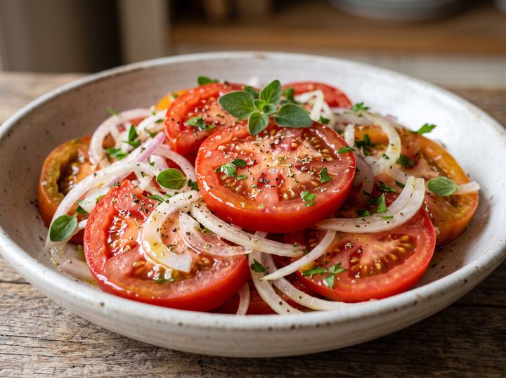 Ensalada de Tomate y Cebolla