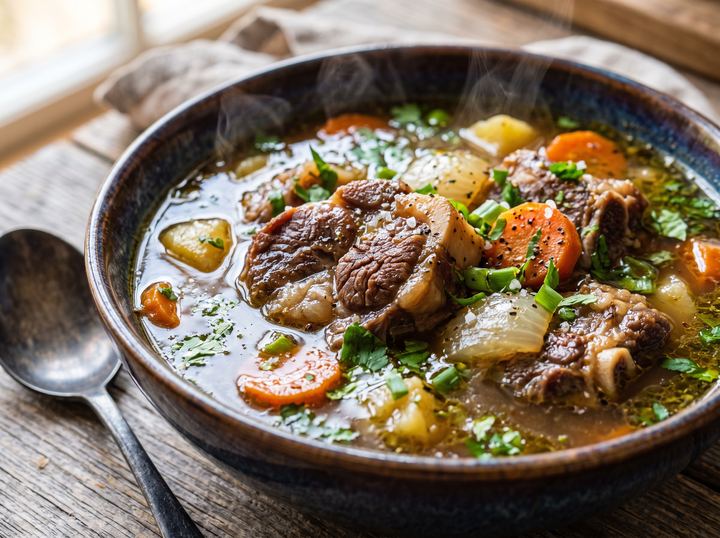 Brasileiro Beef Broth Soup