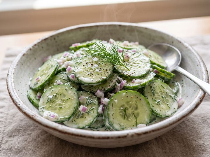 Brasileiro Cucumber Salad