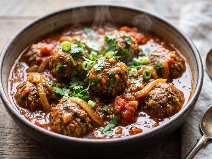 Brasileiro Meatball Pot