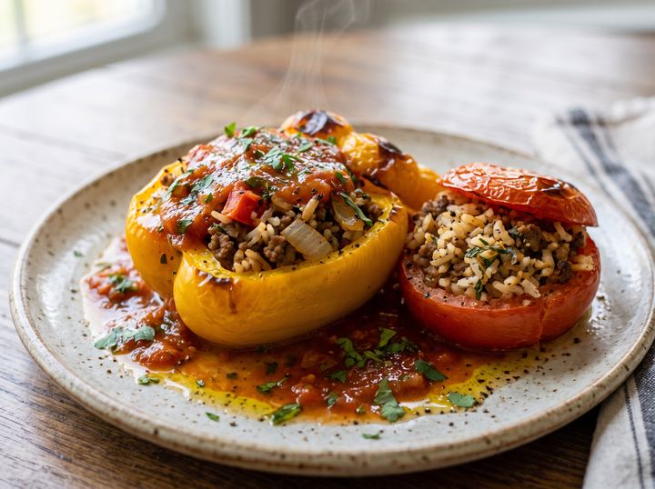 Brasileiro Stuffed Vegetables