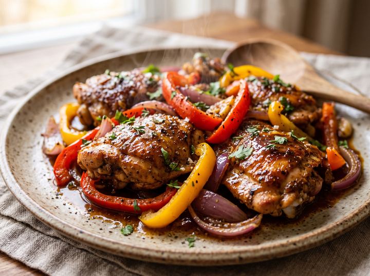 Caribbean Chicken Sauté