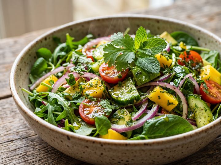 Caribbean Herb Salad