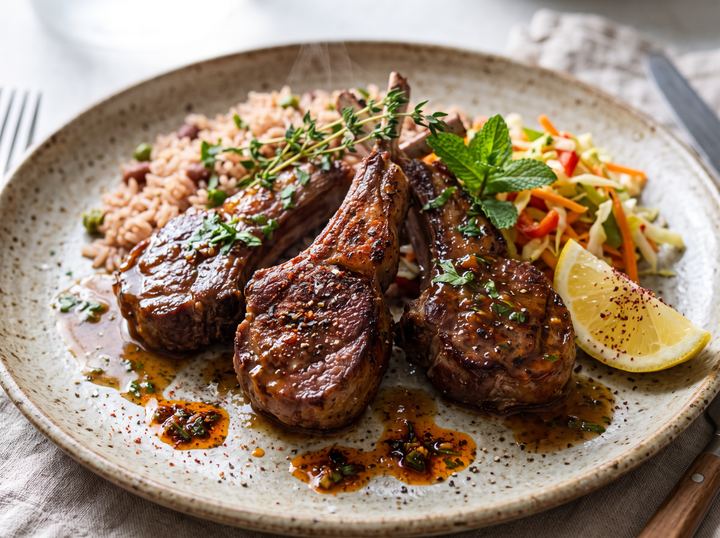 Caribbean Lamb Chops 2